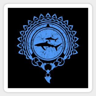 Blue Shark Sticker